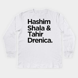 Hashim Shala & Tahir Drenica Kids Long Sleeve T-Shirt